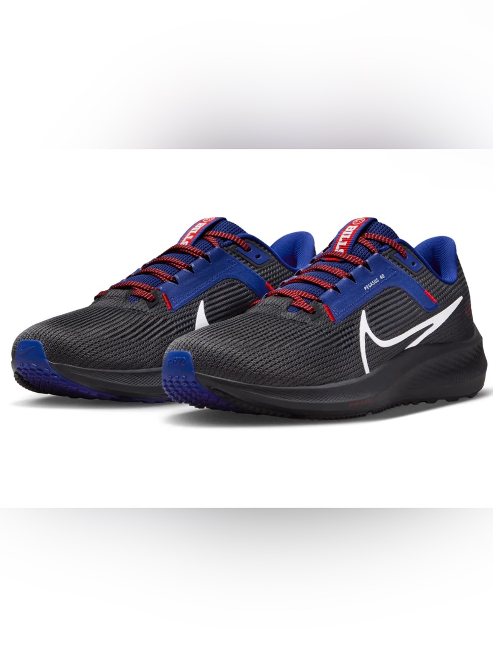 Buffalo Bills x Nike Anthracite Zoom Pegasus 40